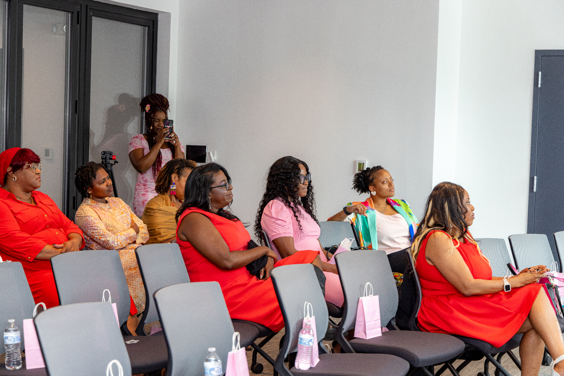 Women listening at Belle Sisters gathering